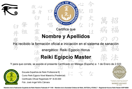 Escuela Española de Reiki Profesional