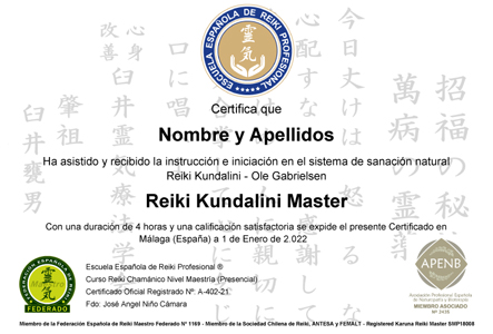 Escuela Española de Reiki Profesional