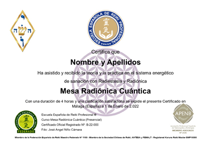 Escuela Española de Reiki Profesional
