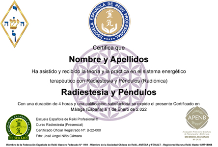 Escuela Española de Reiki Profesional
